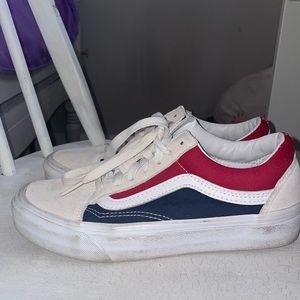 Red/Blue Vans